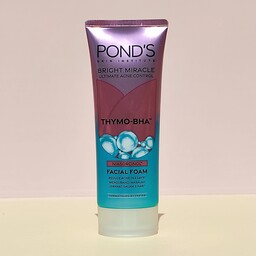 فوم شستشوی صورت پوندز مدل ضدجوش و روشن کننده صورت پوندز نیاسورسینول Ponds Thymo-BHA