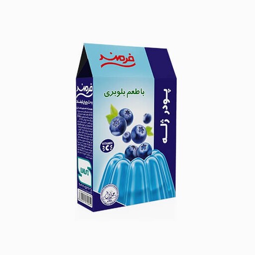 پودر ژله بلوبری فرمند 100 گرمی