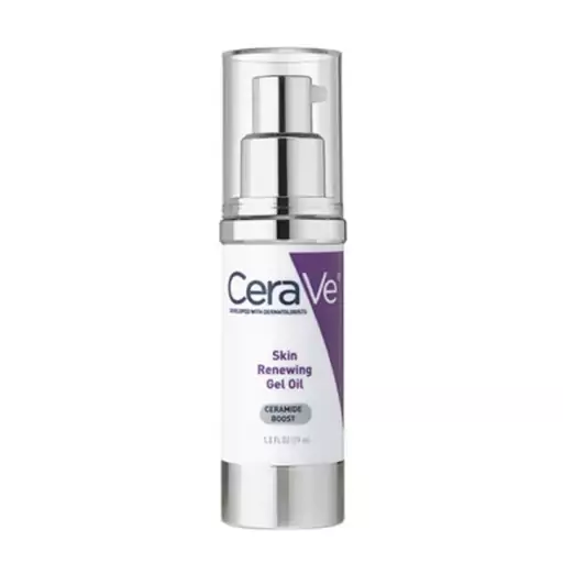 ژل روغنی بازسازی کننده پوست سراوی با ترکیبی از سرامیدها و روغن آفتابگردان(CeraVe Skin Renewing Gel Oil)