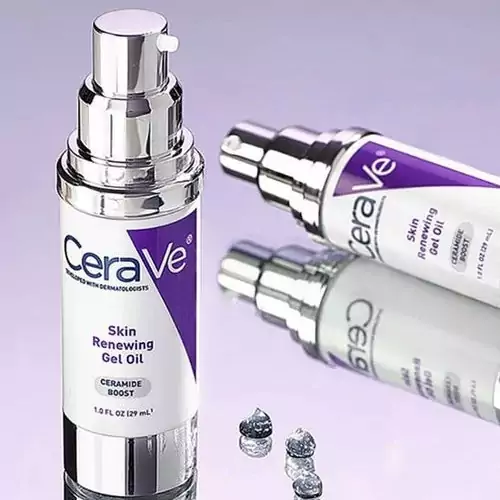 ژل روغنی بازسازی کننده پوست سراوی با ترکیبی از سرامیدها و روغن آفتابگردان(CeraVe Skin Renewing Gel Oil)