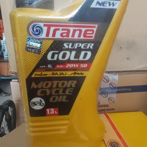 روغن موتور سیکلت 1.3 لیتری ترن TRANE SUPERGOLD 