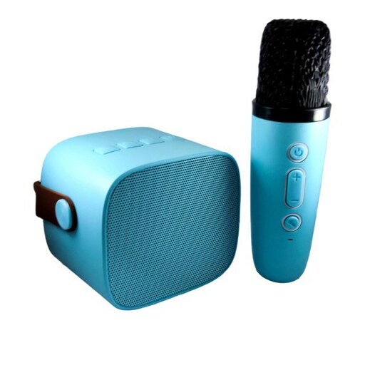 مینی اسپیکر بلوتوثی میکروفون دار  wireless karaoke speakers