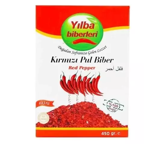 فلفل قرمز ترکیه ای پول بیبر Yilba بسته 425 گرمی