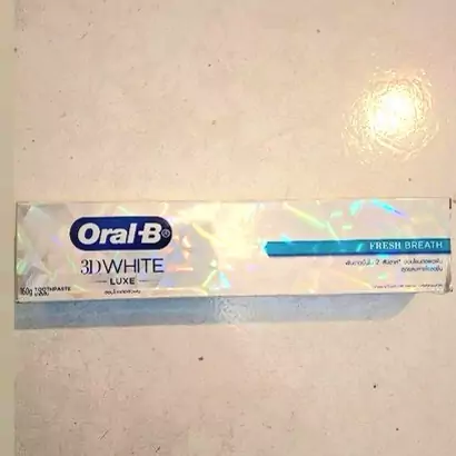  خمیردندان اورال بی Oral-B fresh breath مدلDWhite Luxe تقویت کننده مینای دندان حجم 160 میل