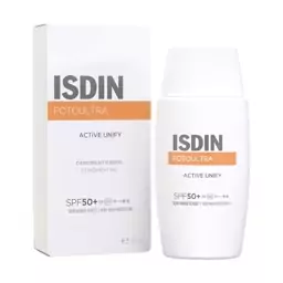 کرم ضد آفتاب و ضد لک ISDIN FotoUltra Active Unify SPF 50+