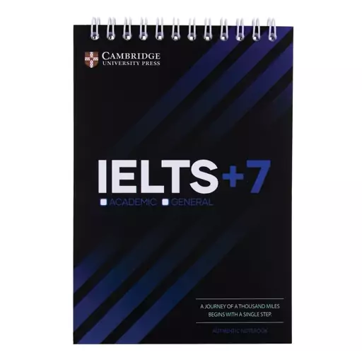 دفتر یادداشت زبان 80 برگ طرح آیلتس IELTS 