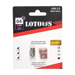 فلش 64 گیگ لوتوس مدل Lotous L820 USB2.0