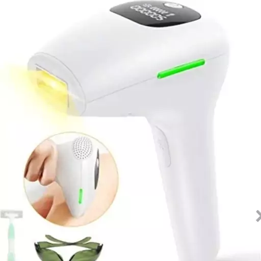 لیزر خانگی موهای زائد صورت و بدن Hair Removal Device