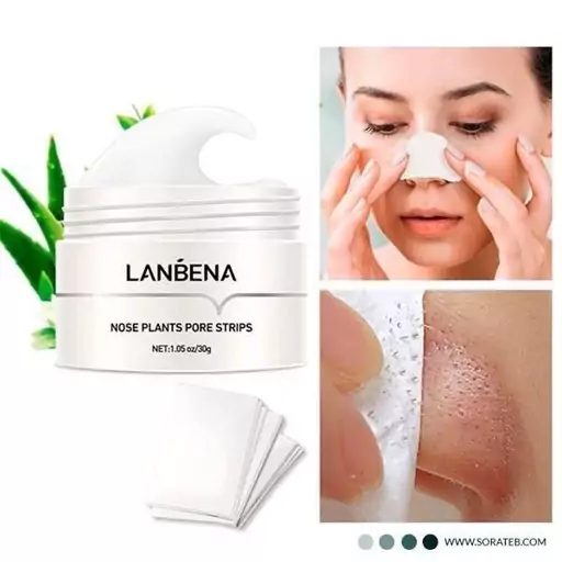 چسب بینی کاسه ای ضد جوش سرسیاه لانبنا Lanbena nose plant pore strips قبل از ثبت سفارش موجودی بگیرید 