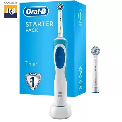 مسواک برقی Oral-B مدل Starter Pack به همراه سری یدک هدیه