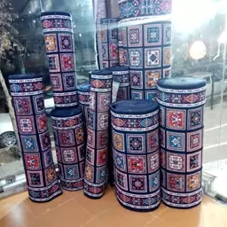 گلیم ماشینی کاشان طرح کژال سرمه ای کناره برشی (1،20در80)پس کرایه 