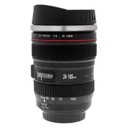 تراول ماگ طرح لنز دوربین Caniam 24-105mm مدل آسان نوش دار