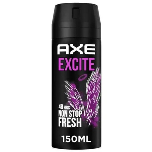 اسپری ضد تعریق مردانه 48 ساعته Excite اکس AXE حجم 150 میل