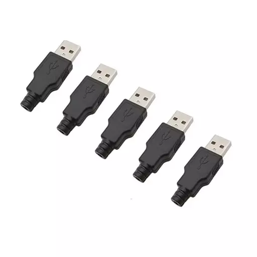 کانکتور USB مدل نری بسته 5 عددی