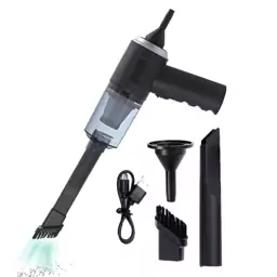 جارو شارژی خودرو تفنگی خودرو مسافرتی کمپینگ،(دمنده و مکنده ) مدلvacuum cleaner as228