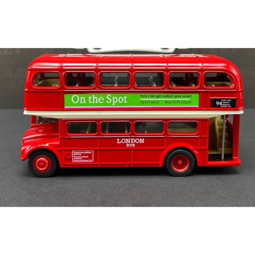 اسباب بازی ماشین فلزی اتوبوس لندن London Bus 