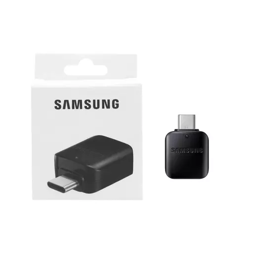 تبدیل Samsung OTG Type-C مدل S10 - مشکی (پک دار)