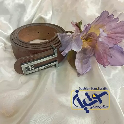 کمربند مردانه چرم طبیعی 