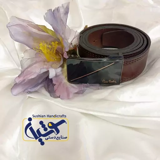 کمربند سگک مجلسی چرمی مردانه