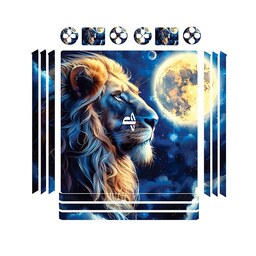 اسکین(برچسب)Playstation 4-مدل پرو -طرح LION-کد02-سفارشی