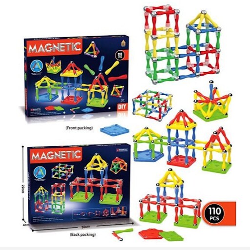 ساختنی مگنت 110 قطعه Magnet 2255