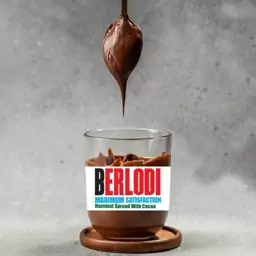 شکلات صبحانه فندوقی برلودی - شکلات برلودی - شرکت برلودی   hazelnut spread cocoa  BERLODI