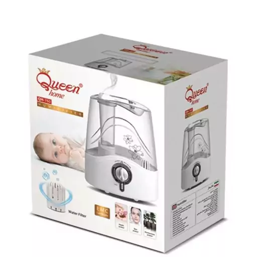 دستگاه بخورسرد کویین هوم مدل Queen QH-760   پس کرایه