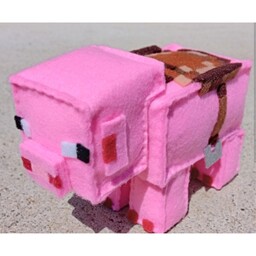 عروسک خوک ماینکرافت طرح pig minecraft