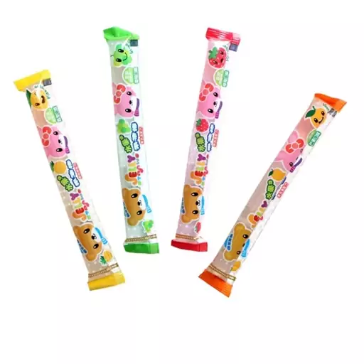 نی ژله ای Jelly Straws بسته 15 عددی