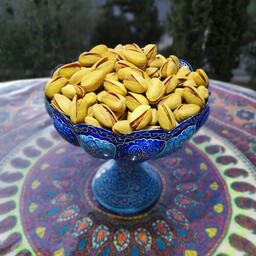 پسته اکبری زعفرانی درجه یک امسالی(500گرم)