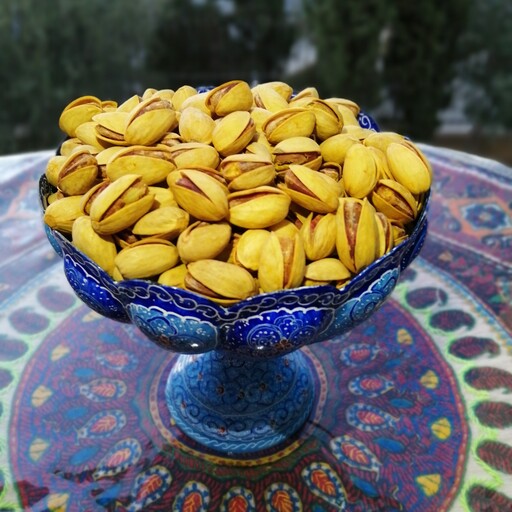 پسته احمداقایی زعفرانی درجه یک امسالی(500گرم)