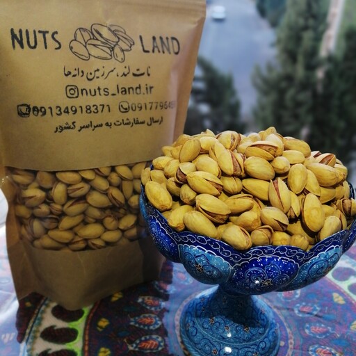 پسته احمداقایی زعفرانی درجه یک امسالی(250گرم)