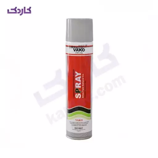 اسپری رنگ طوسی روشن واکو حجم 300ml