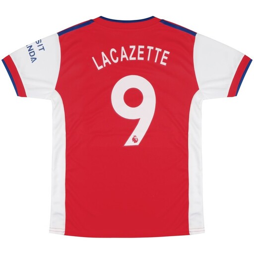 ست تیشرت و شلوارک ورزشی پسرانه طرح آرسنال مدل lacazette کد 2022