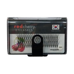 مژه کاشت سنجابی 20D شماره 14  red cherry