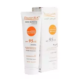 کرم ضدآفتاب بی رنگ spf95 دکتر ژیلا