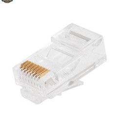 کانکتور کمیکس RJ45 cat6 بسته 100 عددی