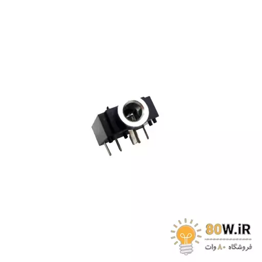 جک هدفون 3.5mm استریو کوتاه -مشکی 3F07