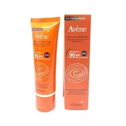 ضد آفتاب بی رنگ پوست برند اون Avene، مدل NEW PACKING UPGRADE،حجم 30 میل، SPF90