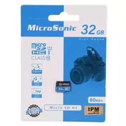 رم میکرو 32 گیگ میکروسونیک MicroSonic C10 80MB