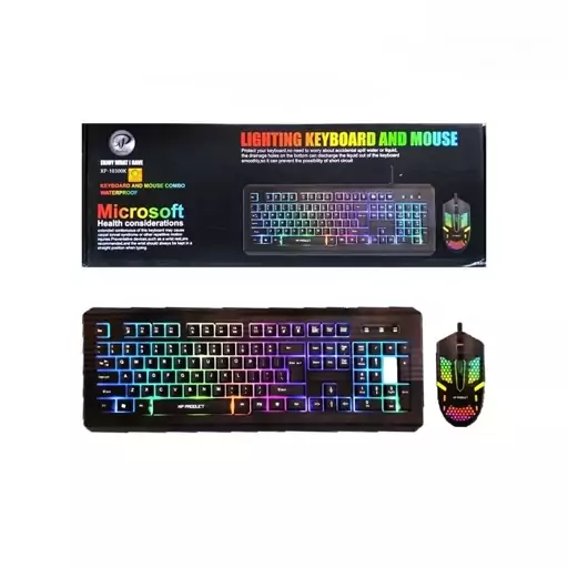 ست کیبورد و موس گیمینگ XP-Product 10300 RGB