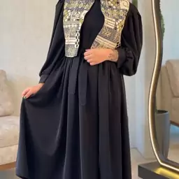 ست کت و سارافون زنانه در دو رنگ بندی