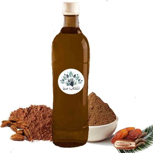 روغن هسته خرما خالص1لیتری خالص کیفیت تضمینی(پرپشتی مو-رفع جای لک -رفع خشکی پوست-کاهش التهاب پوستی-تقویت سیستم ایمنی بدن)