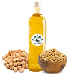 روغن نخود 1 لیتری خالص کیفیت تضمینی(بهبود بافت پوست-کاهش وزن-نرم کننده ی پوست و مو-تنظیم قندخون- تقویت ناخن)