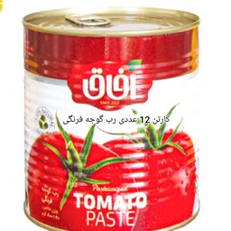 کارتن 12 عددی رب گوجه فرنگی آفاق