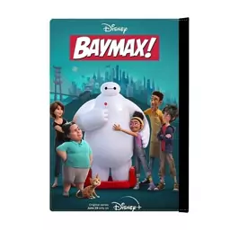 کلاسور تاراد مدل کارتون  Baymax کد KL-76-C - سایز A4 (20X30)