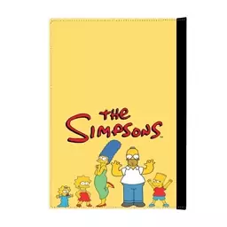 کلاسور تاراد مدل کارتون Simpsons  کد KL-90-C - سایز A4 (20X30)