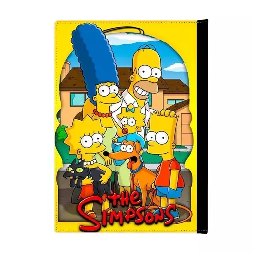 کلاسور تاراد مدل کارتون simpsons کد KL-61-C - سایز A4 (20X30)