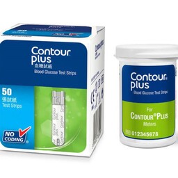 نوار تست قند خون کنتور پلاس (contour plus)