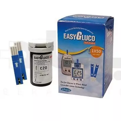 نوار تست قند خون ایزی گلوکو(Easy Gluco)